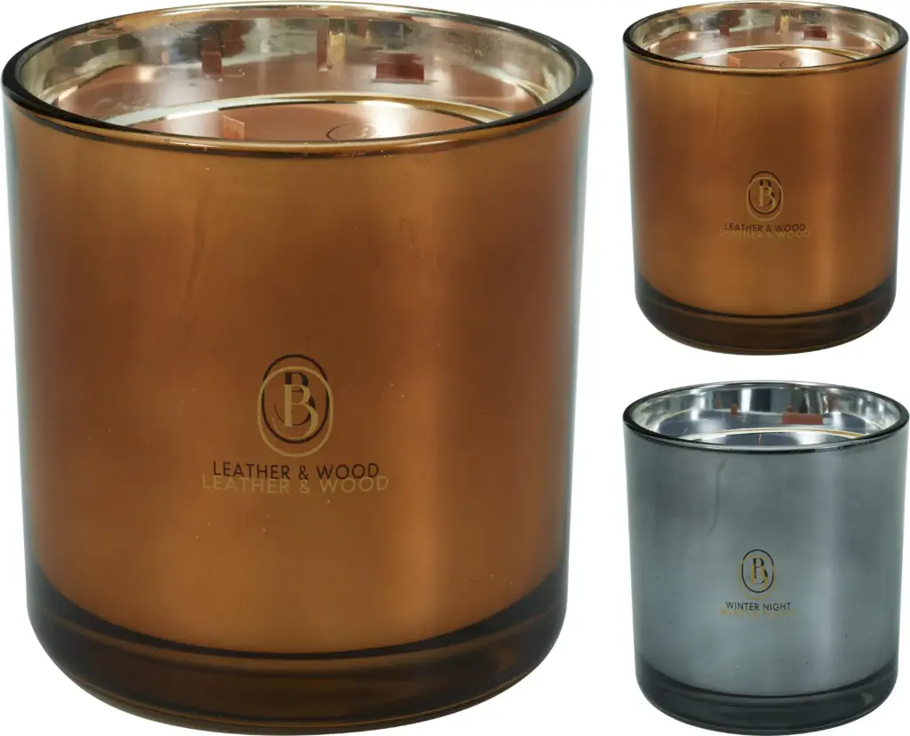 SCENTED CANDLE GLASS 15X15CM