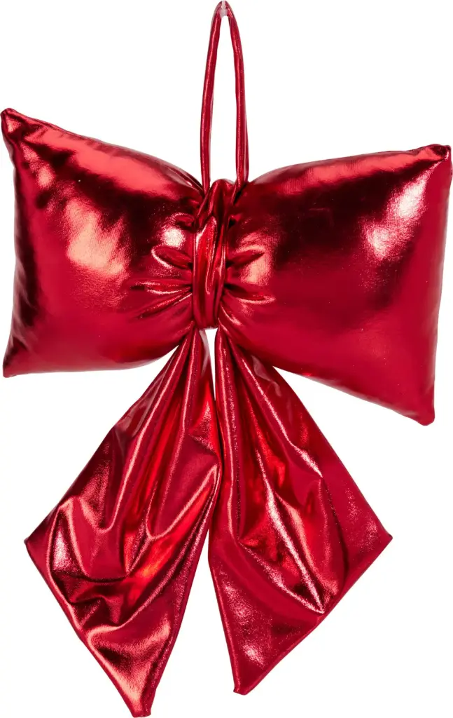 BOW 18X26CM RED
