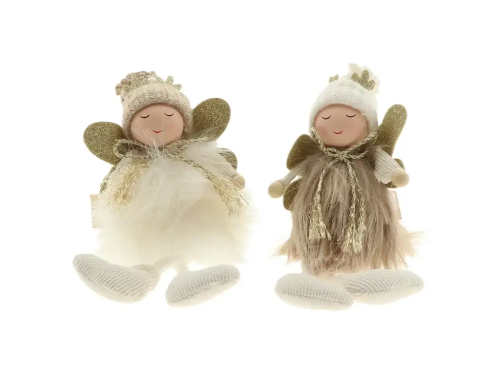 Hanger Angel Furry 2Ass H29D7 Assorted