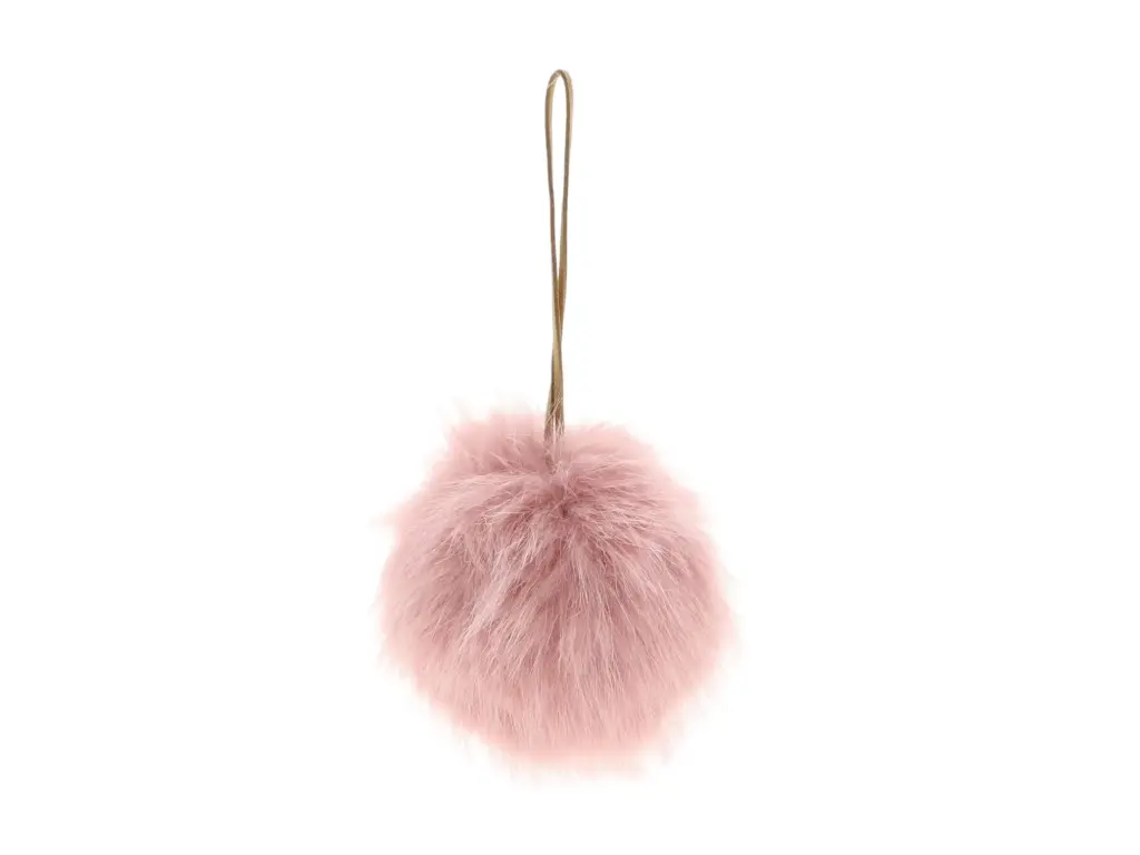 Hanger Fluff Ball D15 Pink