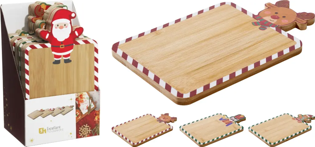 SERVING TRAY 4ASS XMAS DESIGNS