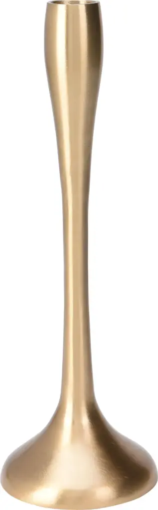 CANDLE HOLDER 85X255MM GOLD