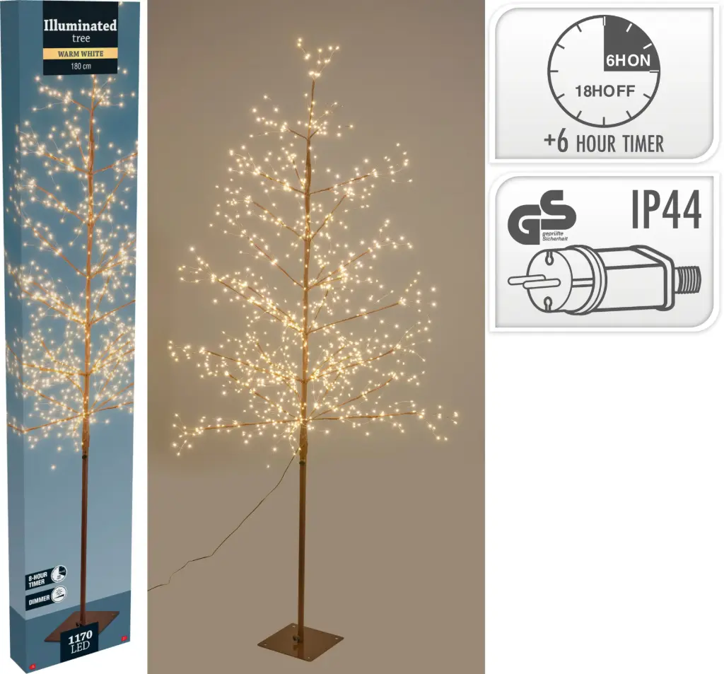 TREE 180CM 1170LED