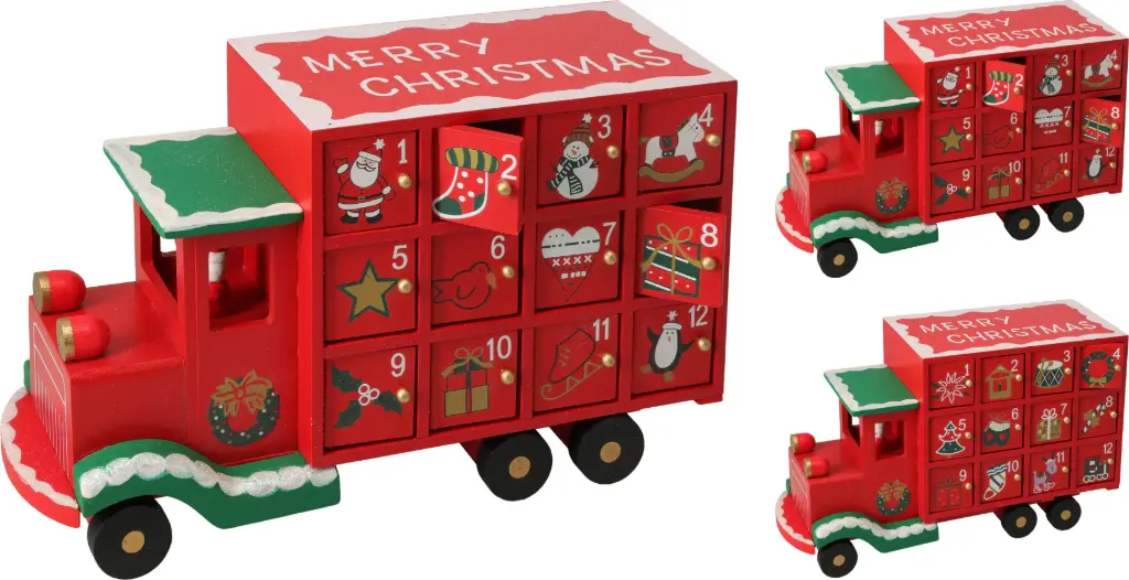TRUCK ADVENT CALENDAR 29CM 2AS