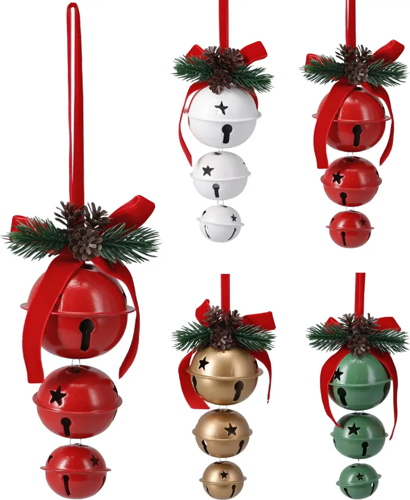BELL HANGINGDECO 16CM 4ASS CLR