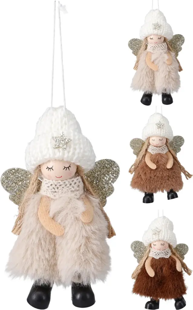 ANGEL HANGINGDECO SET 3PCS 9CM
