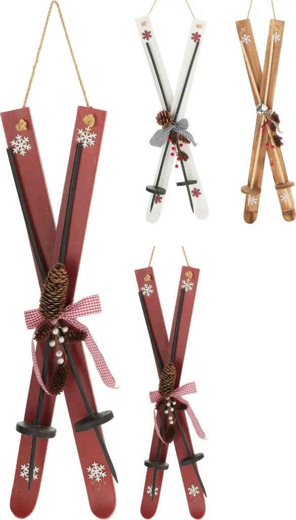 SKIS 60X16X5CM 3ASS CLR