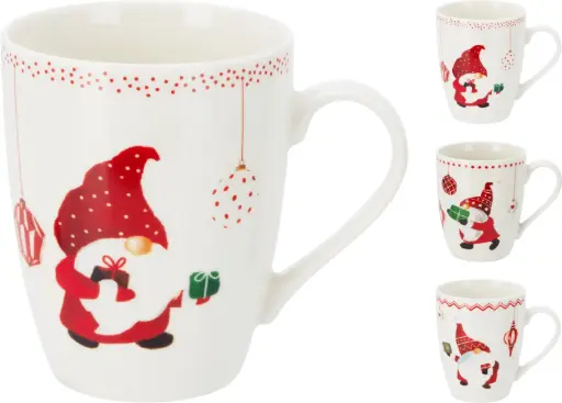 [170493540] MUG 10CM 3 ASS XMAS DESIGNS