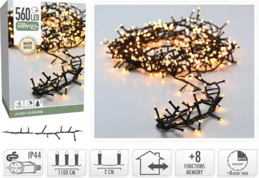 [AX8560110] MICRO CLUSTER 560LED WW 11MTR