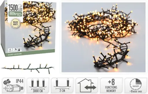 [AX8560160] MICRO CLUSTER 1500LED WW 30MTR