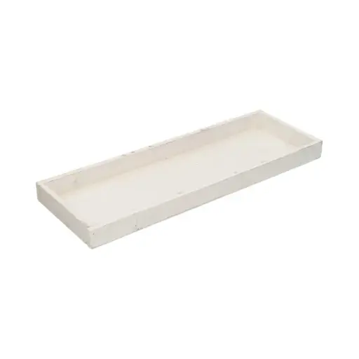 [862318063] Tray Firmiana L40W14H3 White Wash