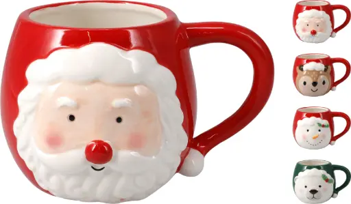 [170499050] MUG XMAS 370ML 4ASS
