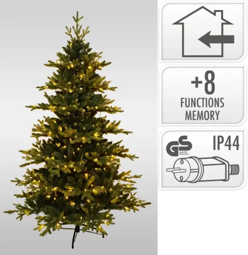 [766300180] XMAS TREE 180CM WITH LED