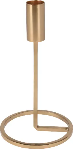 [A67101390] CANDLE HOLDER 19CM GOLD