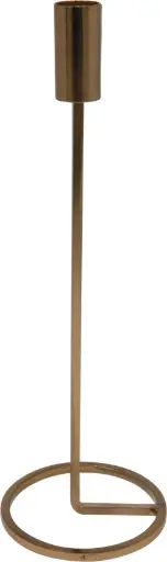 [A67101430] CANDLE HOLDER 31CM GOLD