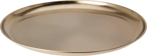 [A98100140] PLATE D39CM GOLD