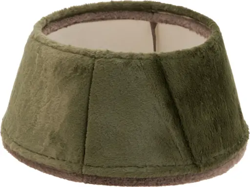 [AAE823200] TREE SKIRT 55CM FAUX FUR GREEN