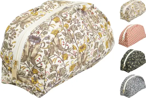 [ASH600220] TOILETRY BAG ROUND 23CM 4ASS