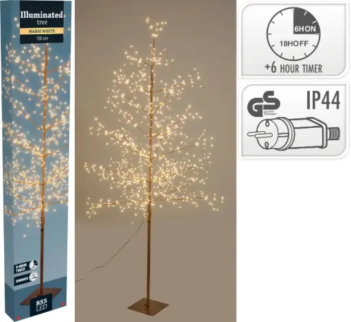 [AX5393800] TREE 150CM 855LED