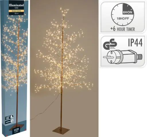 [AX5393810] TREE 180CM 1170LED