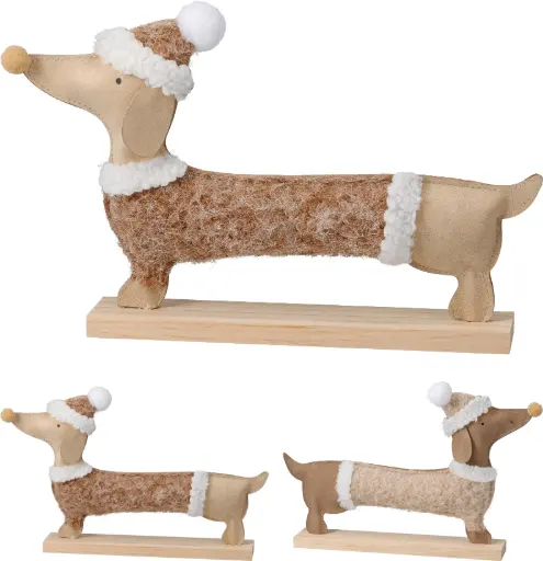 [GR9124710] DOG 17CM 2ASS DESIGN