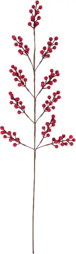 [MT1001300] XMAS BERRYBRANCH 95CM RED