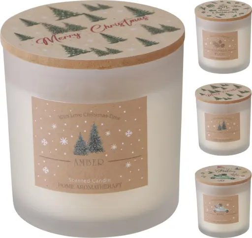 [VAC000260] SCENTED CANDLE IN GLASS 10CM