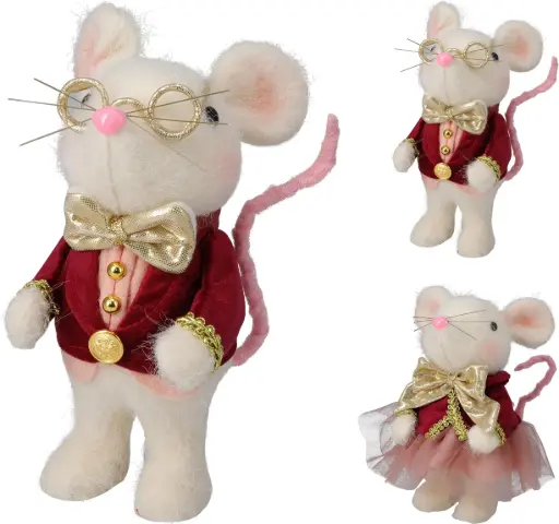 [YZB012030] MOUSE 20CM 2ASS DESIGN