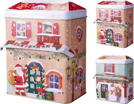 [BL4298240] STORAGE TIN 136X85X182MM 2ASS